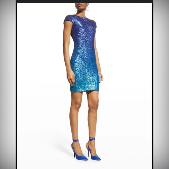 Dress the Population Dresses & Skirts - Dress the Population- NWOT Brooks Sequin T-Shirt Dress. Size XS